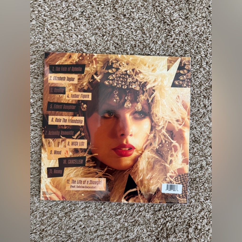 The Life of a Showgirl Vinyl Record - Picture 2 of 4